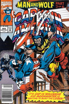 Variant Cover for Captain America #404