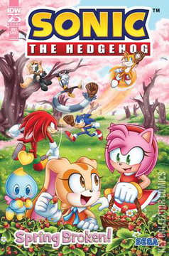 Variant Cover for Sonic the Hedgehog: Spring Broken #1