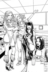Variant Cover for Red Sonja and Vampirella Meet Betty and Veronica #11