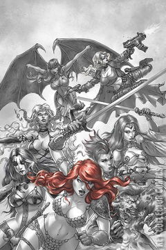 Variant Cover for Red Sonja: Age of Chaos #1