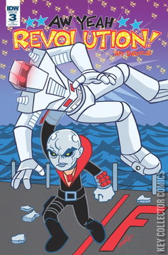 Variant Cover for Revolution: Aw Yeah #3