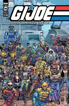 Variant Cover for G.I. Joe: A Real American Hero #296
