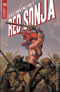 Variant Cover for Invincible Red Sonja #2