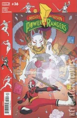 Variant Cover for Mighty Morphin Power Rangers #36