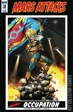 Variant Cover for Mars Attacks: Occupation #3