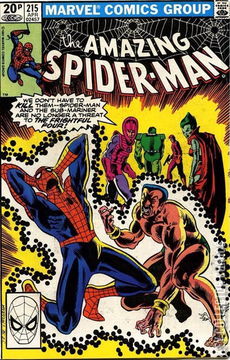 Variant Cover for Amazing Spider-Man #215