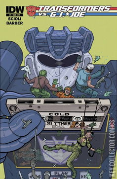 Variant Cover for Transformers vs. G.I. Joe #5