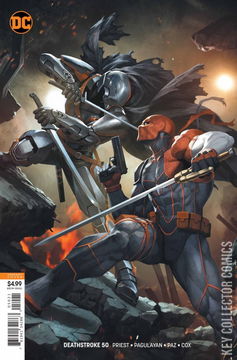 Variant Cover for Deathstroke #50