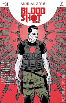 Variant Cover for Bloodshot Reborn Annual #1
