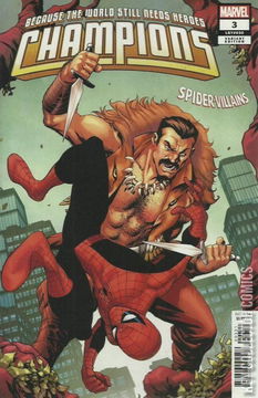 Variant Cover for Champions #3