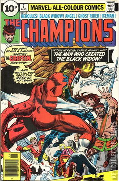 Variant Cover for Champions #7