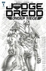 Variant Cover for Judge Dredd: Under Siege #1
