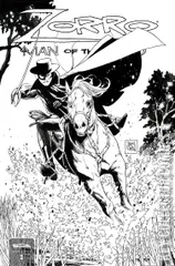 Variant Cover for Zorro: Man of the Dead #2