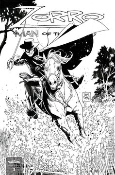 Variant Cover for Zorro: Man of the Dead #2