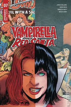 Variant Cover for Vampirella / Red Sonja #7