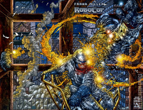 Variant Cover for Frank Miller's RoboCop #9