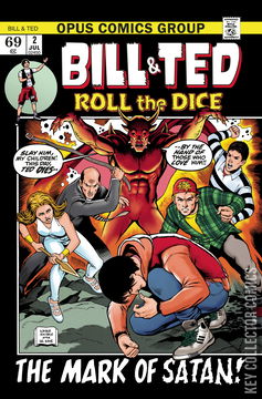 Variant Cover for Bill & Ted Roll the Dice #2