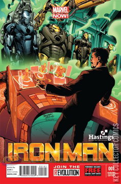 Variant Cover for Iron Man #1