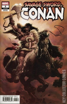 Variant Cover for Savage Sword of Conan, The #3