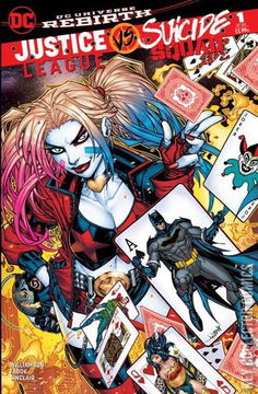 Variant Cover for Justice League vs. Suicide Squad #1