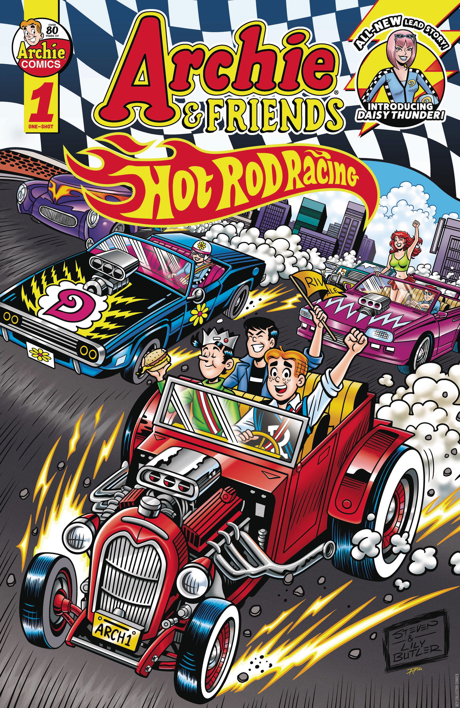 Cover art for Archie & Friends: Hot Rod Racing #1