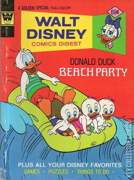 Variant Cover for Walt Disney Comics Digest #54