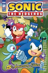 Variant Cover for Sonic the Hedgehog: 5th Anniversary Edition #1