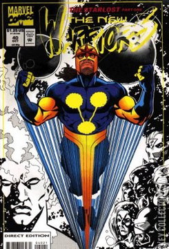 Variant Cover for New Warriors #40