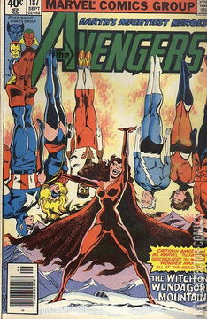 Variant Cover for Avengers, The #187