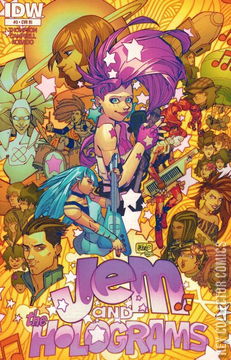 Variant Cover for Jem and The Holograms #3