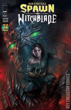 Variant Cover for Medieval Spawn / Witchblade #1