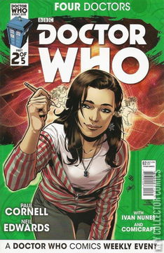 Variant Cover for Doctor Who: Four Doctors #2