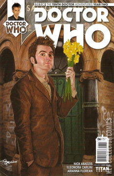 Variant Cover for Doctor Who: The Tenth Doctor - Year Two #6