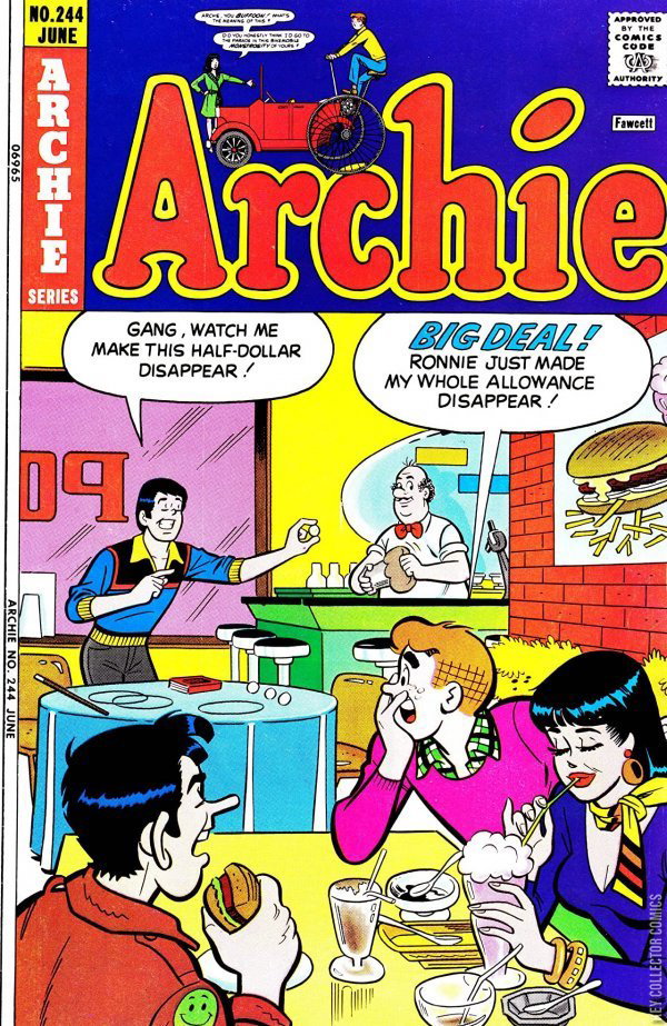 Key Archie Comics Archie Comics #244 (1975) – Value & Key Facts | Key Collector Comics