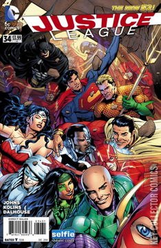 Variant Cover for Justice League #34