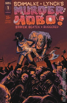 Variant Cover for Murder Hobo: Beaten, Broken and Buggered #1