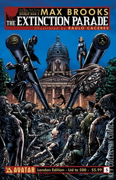 Variant Cover for The Extinction Parade #5