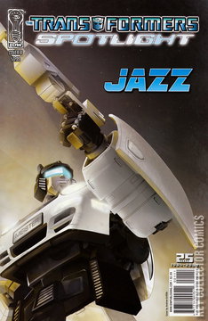 Variant Cover for Transformers Spotlight: Jazz #1