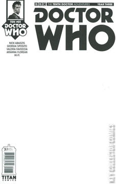 Variant Cover for Doctor Who: The Tenth Doctor - Year Three #1