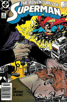 Variant Cover for Adventures of Superman #445