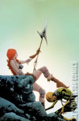 Variant Cover for Red Sonja Attacks Mars #4