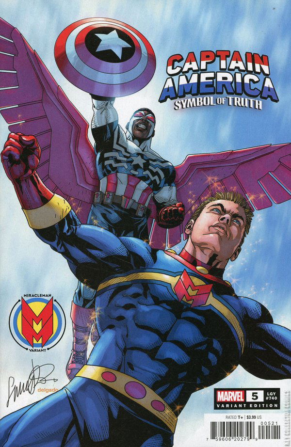 Variant Cover for Captain America: Symbol of Truth #5