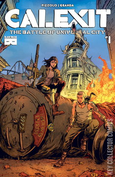 Variant Cover for Calexit: Battle of Universal City #1