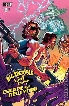 Variant Cover for Big Trouble in Little China / Escape From New York #6