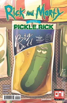 Variant Cover for Rick and Morty Presents Pickle Rick #1