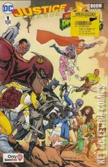 Cover for Justice League / Power Rangers #1