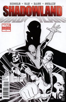 Variant Cover for Shadowland #1