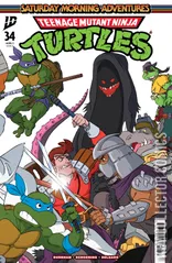 Cover for Teenage Mutant Ninja Turtles: Saturday Morning Adventures #34
