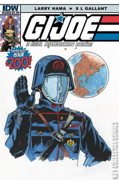 Variant Cover for G.I. Joe: A Real American Hero #200