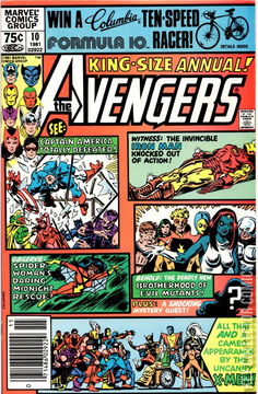 Variant Cover for Avengers Annual #10